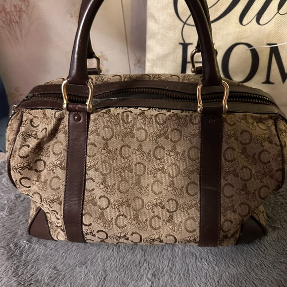 Celine Macadam canvas Boston bag. EUC medium - Picture 2 of 6